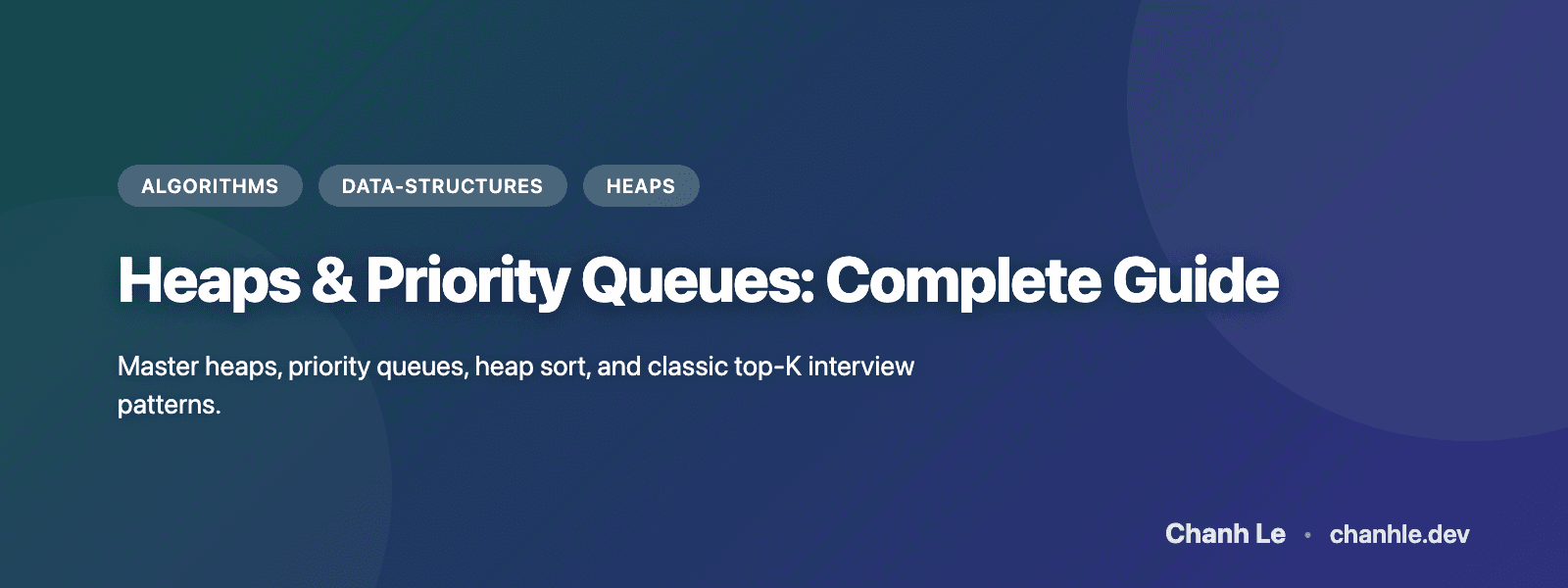 Heaps & Priority Queues: Complete Guide