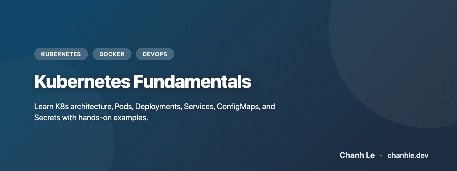 Kubernetes Fundamentals