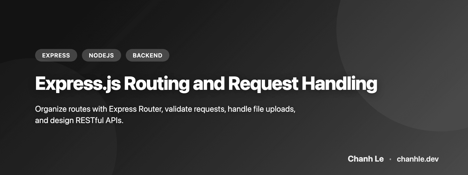Express.js Routing and Request Handling