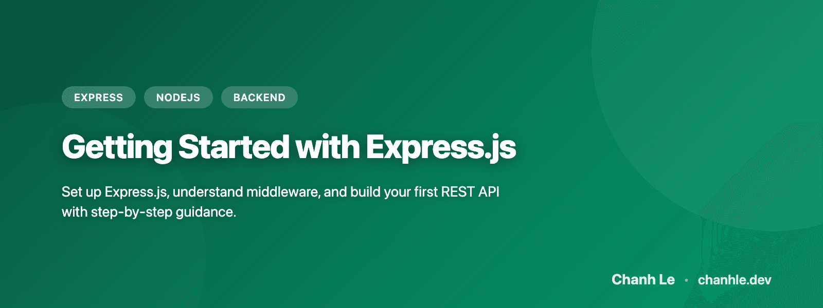 Getting Started with Express.js